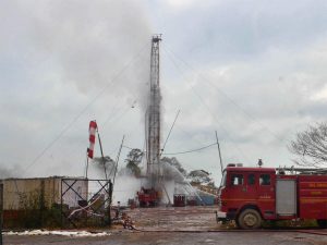 BAGHJAN REFINERY FIRE 2 BAGHJAN REFINERY FIRE 1