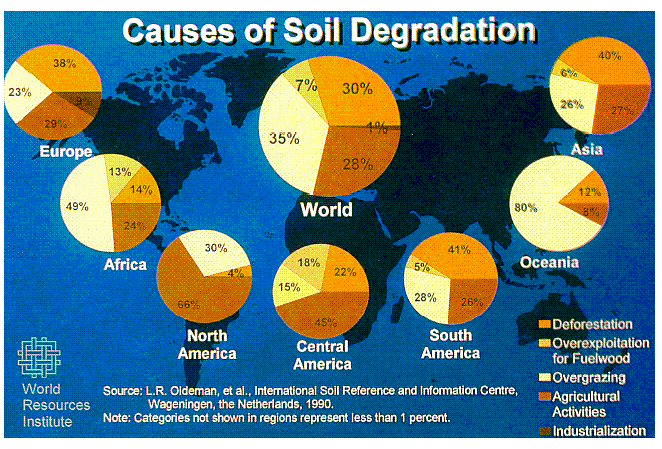 The front-facing threat of soil degradation