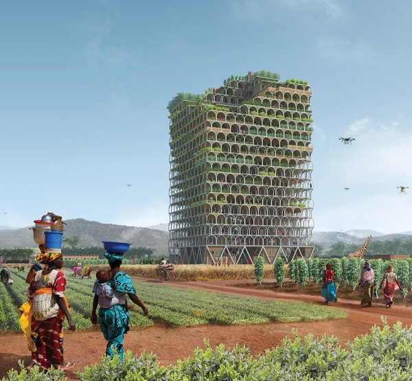 This Incredible Skyscraper Is Also a Farm That Can Feed a Village