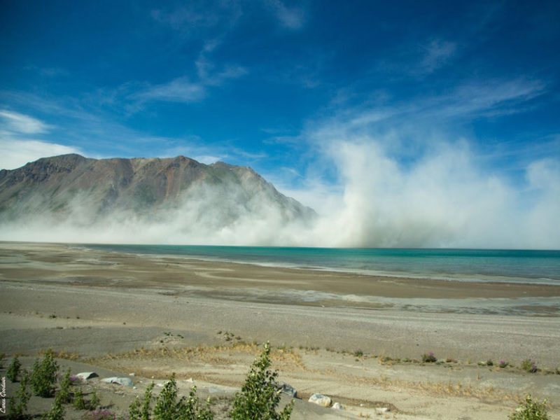 Dust from Receding Glaciers May Have Major Atmospheric Impacts