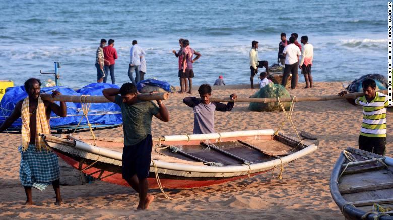 India and Bangladesh brace for the strongest storm ever recorded in the Bay of Bengal