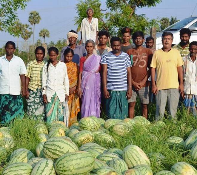 Farmers bring watermelons directly to Chennai homes during lockdown