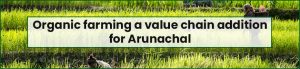 Organic farming a value chain addition for Arunachal 1