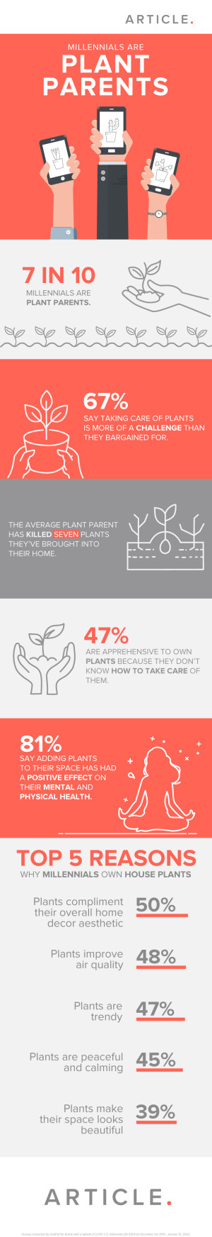 Millennials say being a ‘plant parent’ is harder than they expected
