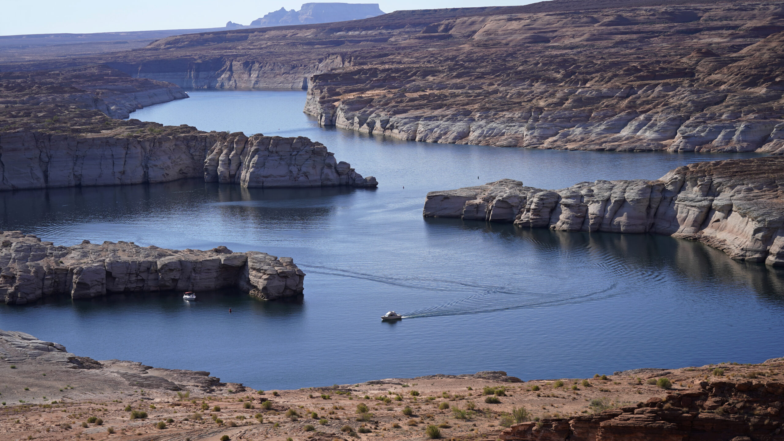 Lake Powell drops below critical threshold for the first time despite state and federal attempts to avoid it