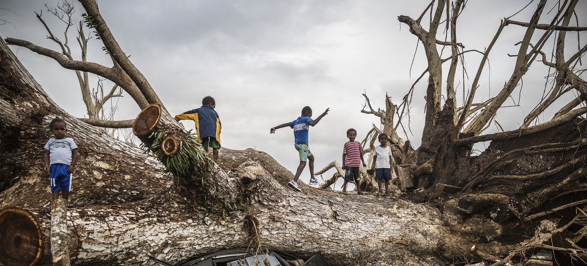 UNICEF launches new child-focused climate initiative to head off disasters￼