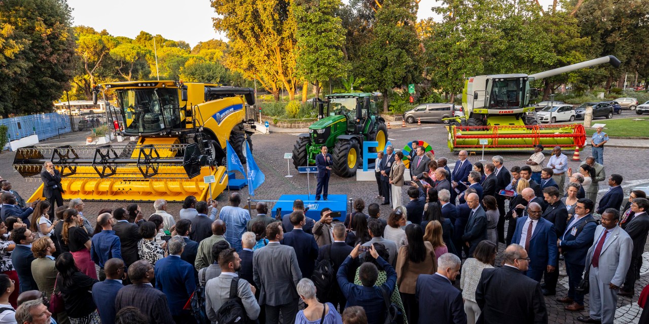 First-ever FAO Global Conference on Sustainable Agricultural Mechanization opens in Rome