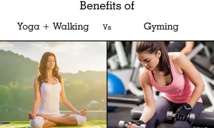 Benefits of Yoga + Walking Vs Gyming