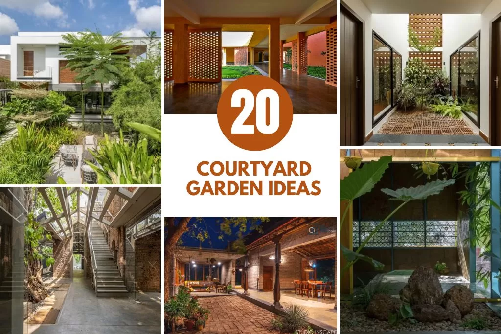 20 Courtyard Garden Ideas for the Perfect Green Haven 1