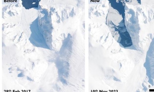 Antarctic glacier doubles speed as oceans warm