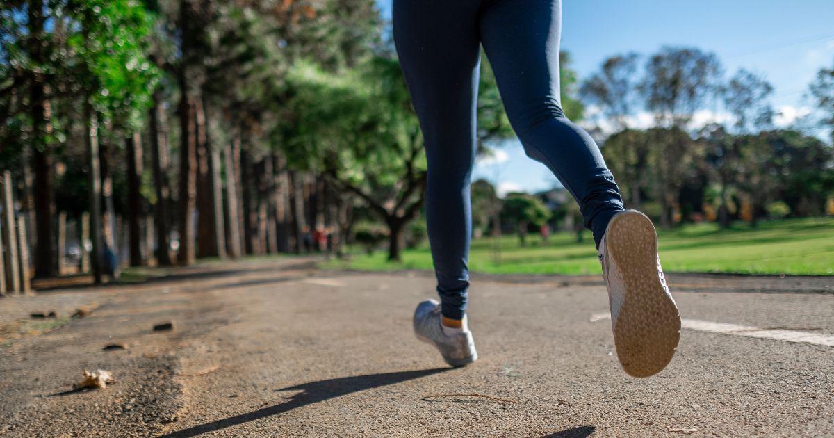 Does running for the same distance as walking consume more energy?