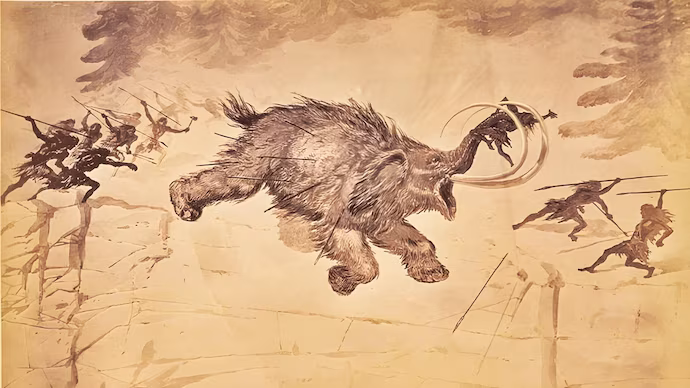 Humans behind extinction of large mammals in last 50,000 years