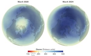 Atmospheric Shift: Unprecedented Ozone Over the Arctic 1
