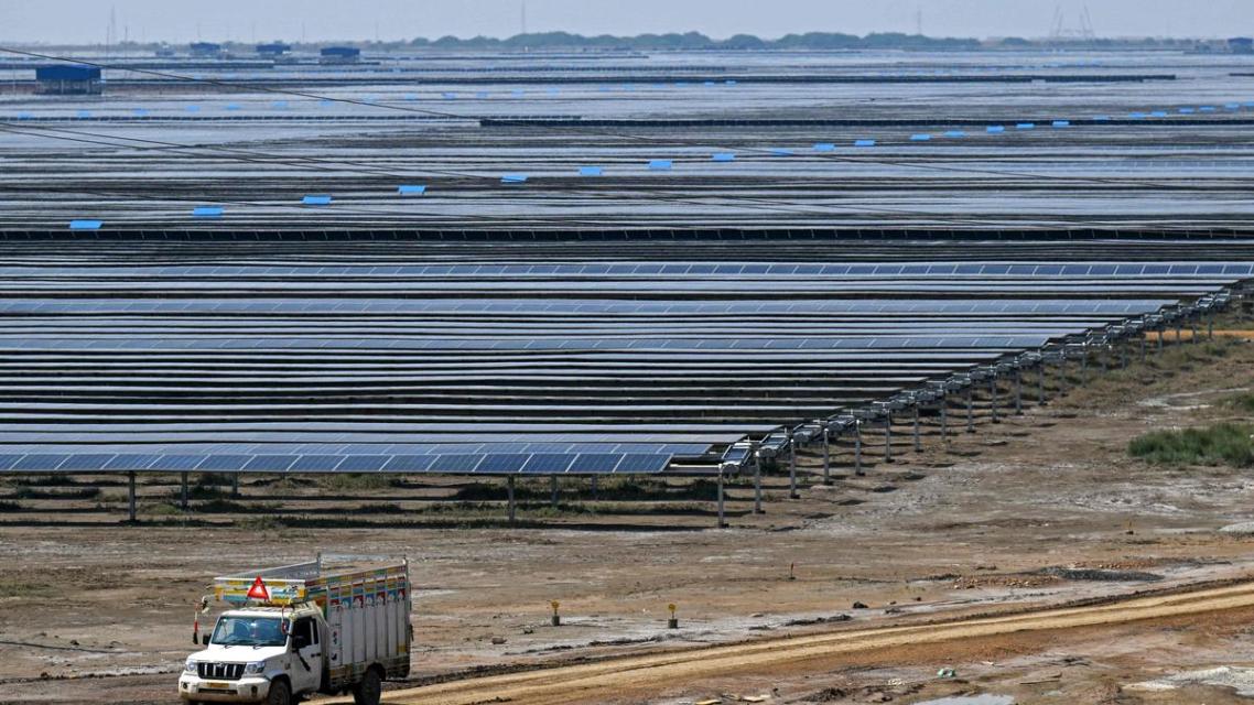 What is the extent of the global share of solar energy?