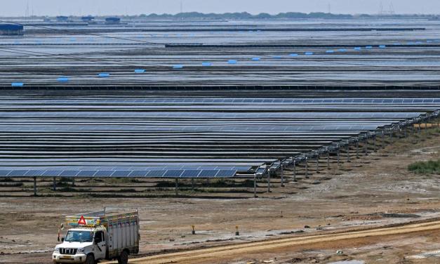 What is the extent of the global share of solar energy?