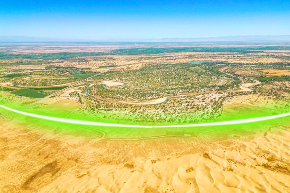 China stops the expansion of a gigantic desert with an extraordinary feat involving 600,000 trees