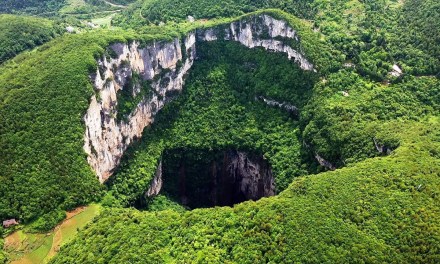 World’s largest sinkhole showcases the power and absolute beauty of nature