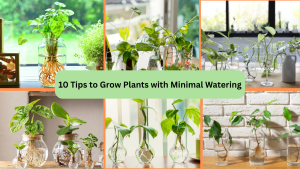 10 Tips to Grow Plants with Minimal Watering 1