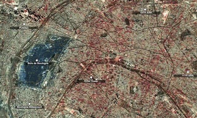 Extreme Paris air temperature recorded from space as Europe boils in heatwave