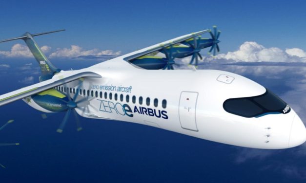 This will be the first hydrogen-powered airplane in history: these routes will run on water, and this is the first engine.