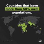 Mapped: Only 36 Countries Are Still Majority Rural