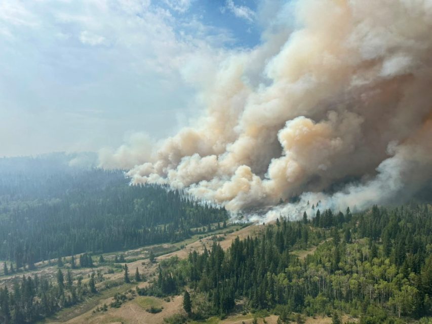 Climate change created conditions for Canada fires, scientists say, as Trump blames mismanagement